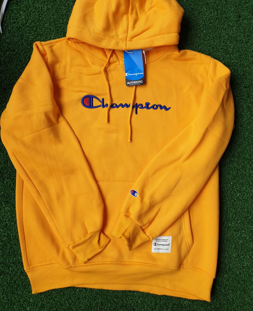 Champion hoodie (mustard) - Exclusive 