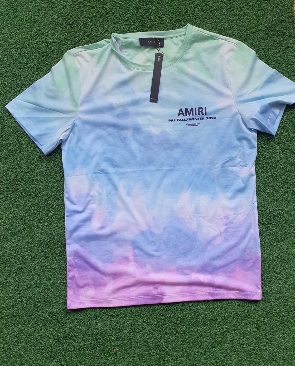 Amiri Logo-Print Tie-Dyed Jersey T-Shirt - Exclusive Sneakers SA