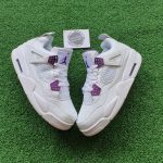 Nike Air Jordan 4 'Purple Metallic'